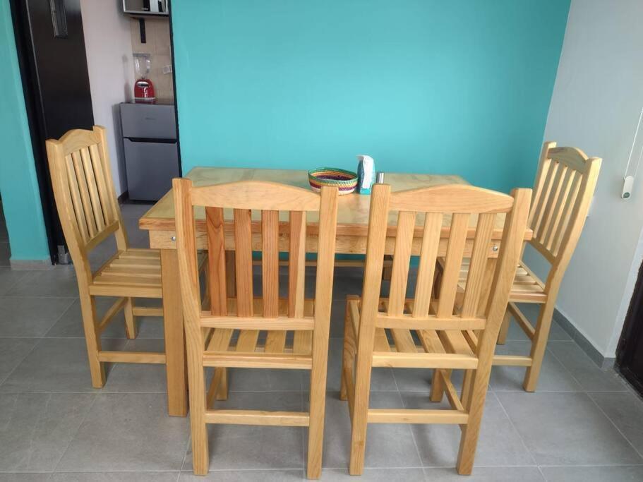 M1010 Agradable Departamento Centrico En Oaxaca Apartment Luaran gambar