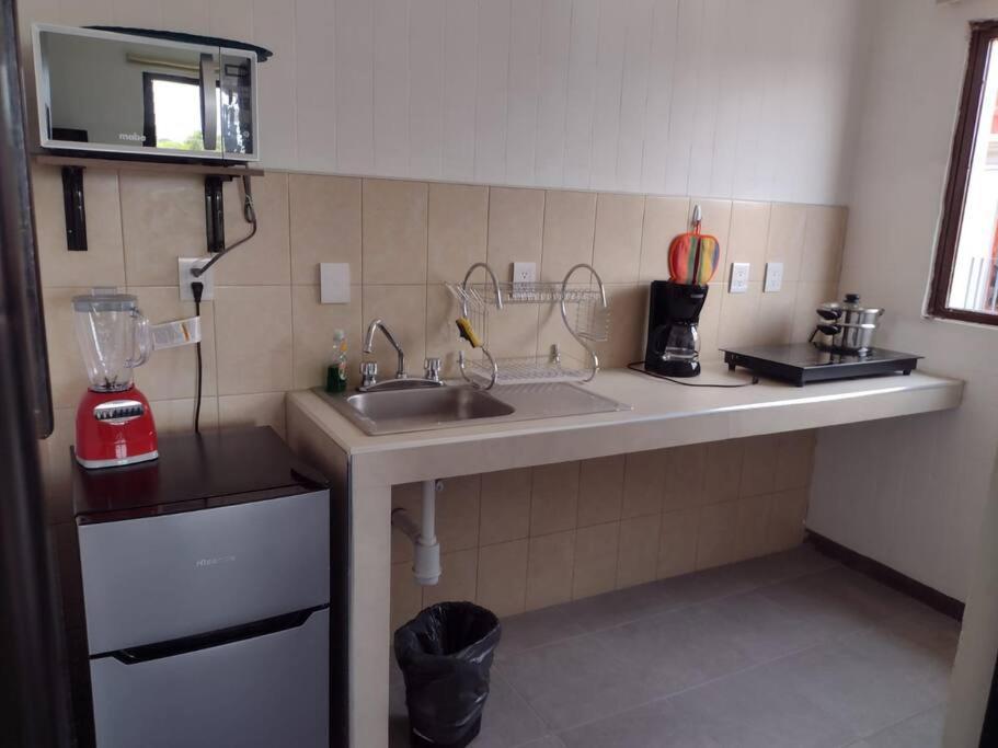 M1010 Agradable Departamento Centrico En Oaxaca Apartment Luaran gambar